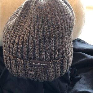 Ben Sherman Charcoal Knit Hat